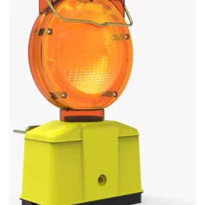 LÁMPARA DE DESTELLO DE PILAS Y SOLAR