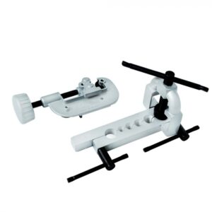 JUEGO DE AVELLANADOR Y CORTADOR DE TUBO AD-395 ADIR