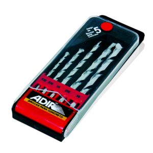 JUEGO DE BROCAS PARA CONCRETO DE 5 PZ AD-112 ADIR