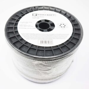CABLE DE ACERO 1/8 PULG 150 MTS 213594 OBI SKU 138