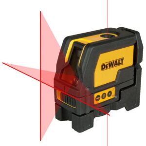 LÁSER AUTO-NIVELANTE EN CRUZ CON 2 PUNTOS LUZ ROJA DW0822 DEWALT
