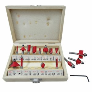 JUEGO DE BROCAS PARA ROUTER DE CARBURO 15 PZ 284112 OBI SKU 147