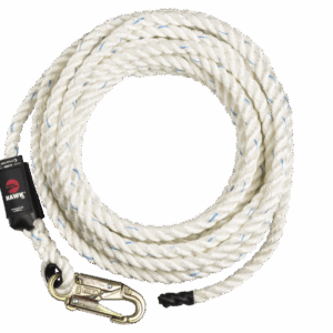 LINEA DE VIDA VERTICAL DE POLYDAC LONGITUD 15MT HAWK