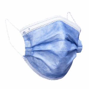 CUBRECARA PLISADO DE TRES CAPAS CON CLIP DE AJUSTE NASAL JYRSA