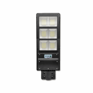 LAMPARA SOLAR LED PARA PUNTA DE POSTE MATERIAL ALUMINIO COLOR NEGRO LED INTEGRADO TECNOLITE 60SOLLED131VCD65N