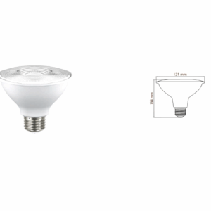 FOCO LED 13 W,LUZ SUAVE CALIDA,BASE E27,NO ATENUABLE,TECNOLITE 13PAR38LED30MV25