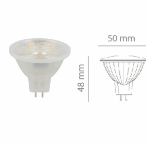 FOCO DE LUZ LED COLOR BLANCO TRANSPARENTE TECNOLITE EXN-SMDLED/3W/30