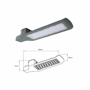 LAMPARA LED PARA POSTE INDUS II,EXTERIORES,LUZ DE DIA 120W,12.000 TECNOLITE 120ESLED730MV65S