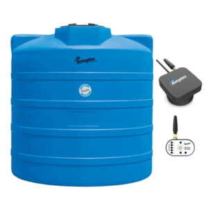 CISTERNA BASICA DE 10,000I CON SENSOR DE NIVEL SIN EQUIPO ROTOPLAS 510214 AZUL