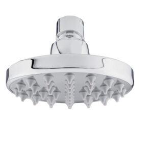 REGADERA DE PLATO REDONDO ECOLOGICA  4" DICA 4534R CROMO