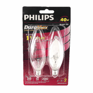 FOCO VELA DE LUZ LED 40M WATT COLOR BLANCO 168252