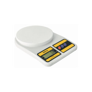 BASCULA DIGITAL PARA COCINA,PLATO DE POLIPRO,5 KG, PRETUL 28309