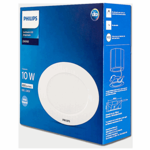 LAMPARA DE LUZ LED BLANCA DE 10 WATTS 3000k PHILIPS