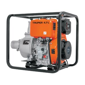 MOTOBOMBA AUTOCEBANTE 4"x4", DIESEL,10HP,AGRICOLA,TRUPER 102422