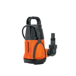 BOMBA SUMERGIBLE PLASTICA,3/4 HP,PARA AGUA LIMPIA,TRUPER 12600