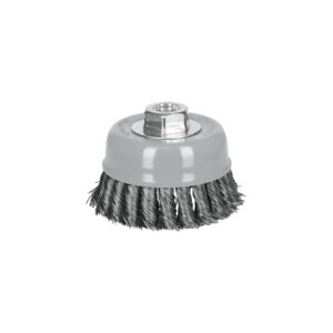 CARDA COPA 4" ALAMBRE TRENZADO GRUESO,MULTI-ROSCA TRUPER 100855