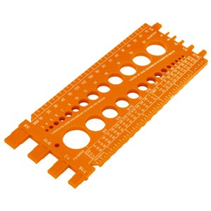 REGLA MEDIDORA DE TUERCAS Y TORNILLOS STD Y MM,TRUPER 10811